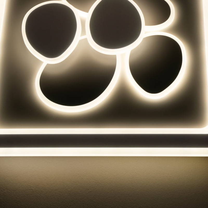 Светодиодный Smart светильник OREO VIOLUX 120W 3000-6000K 9000LM квадрат белый 220405