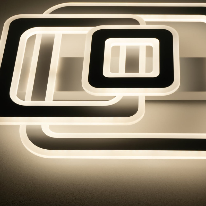 Светодиодный Smart светильник PHANTOM VIOLUX 120W 3000-6000K 9600LM квадрат 220545