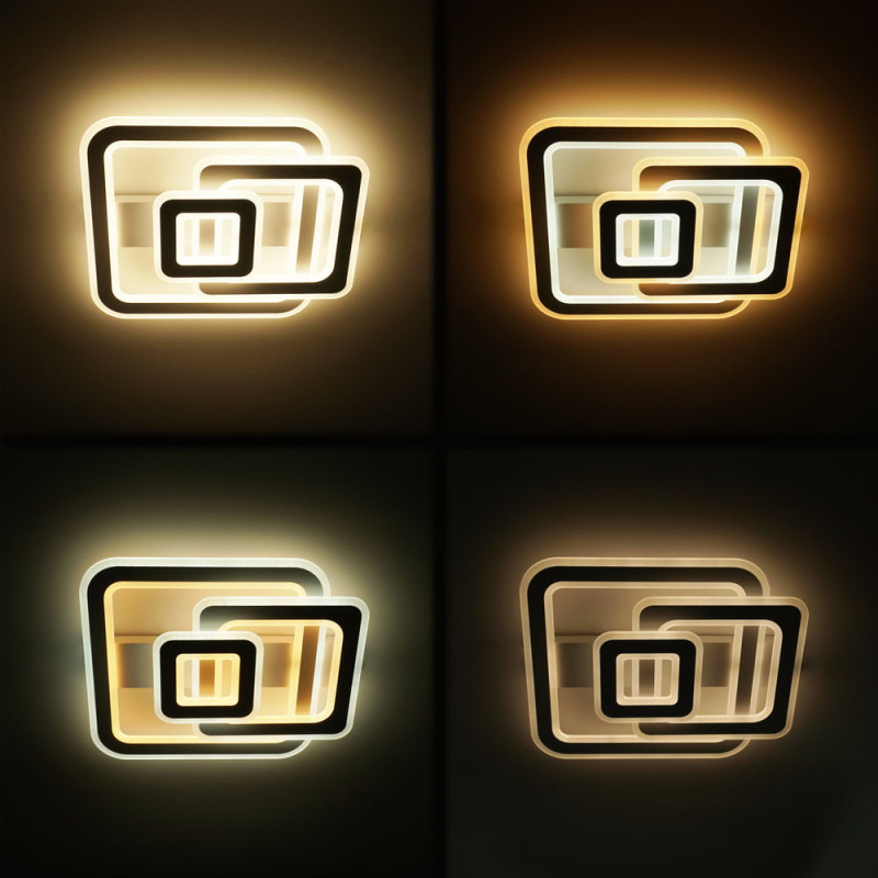 Светодиодный Smart светильник PHANTOM VIOLUX 120W 3000-6000K 9600LM квадрат 220545