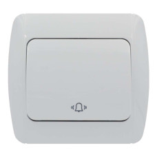 Кнопка звонка EL-BI Zirve белая (501-010201-207)