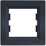 Рамка одинарная SCHNEIDER Asfora антрацит EPH5800171