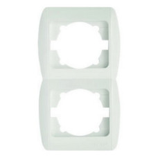 Рамка двойная вертикальная белая EL-BI Zirve (501-000201-238)