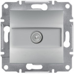 Розетка концевая телевизионная SCHNEIDER Asfora алюминий EPH3200161