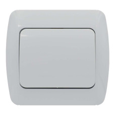 Выключатель одноклавишный EL-BI Zirve белый (501-010201-200)