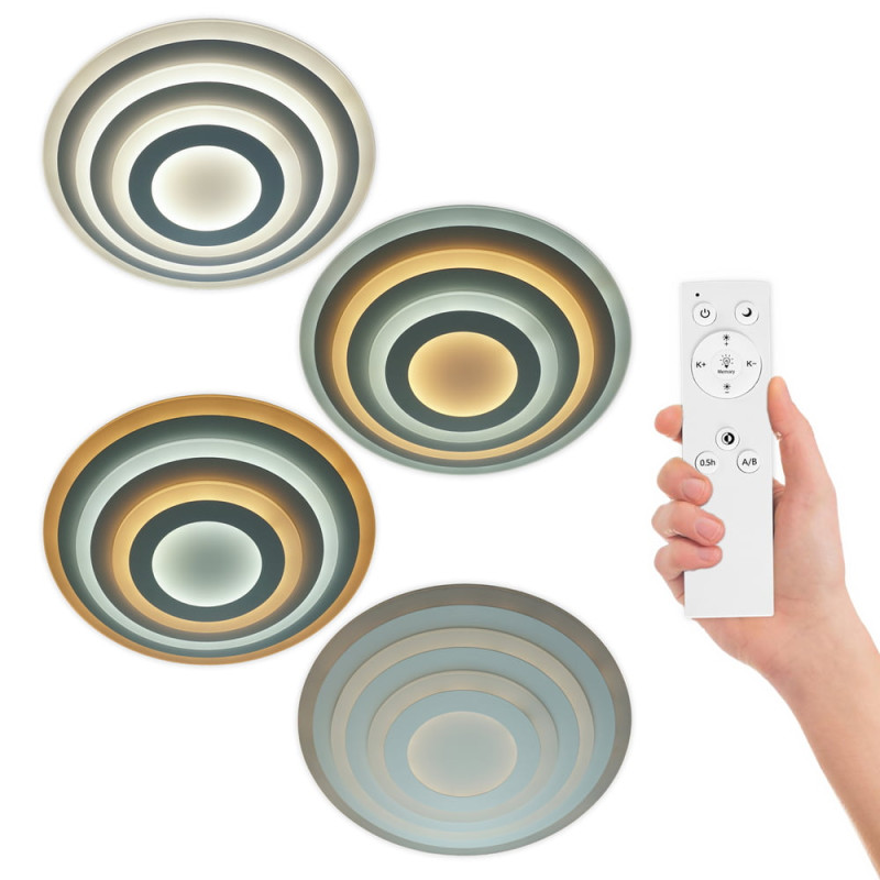 Светодиодный Smart светильник DARTS VIOLUX 90W 3000-6000K 6500LM круг 220465