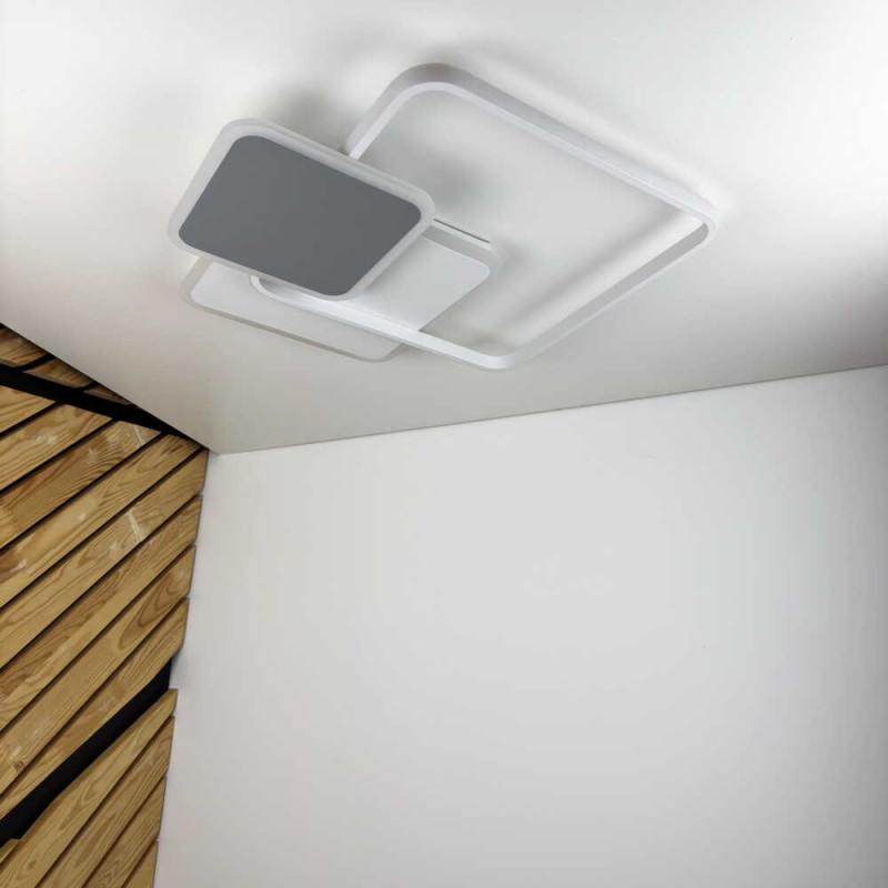 Светодиодный Smart светильник TRIO VIOLUX 80W 3000-6000K 5600LM квадрат 220375