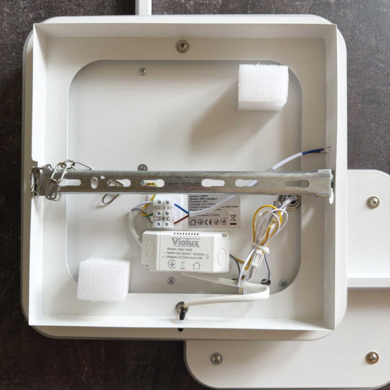 Светодиодный Smart светильник TRIO VIOLUX 80W 3000-6000K 5600LM квадрат 220375