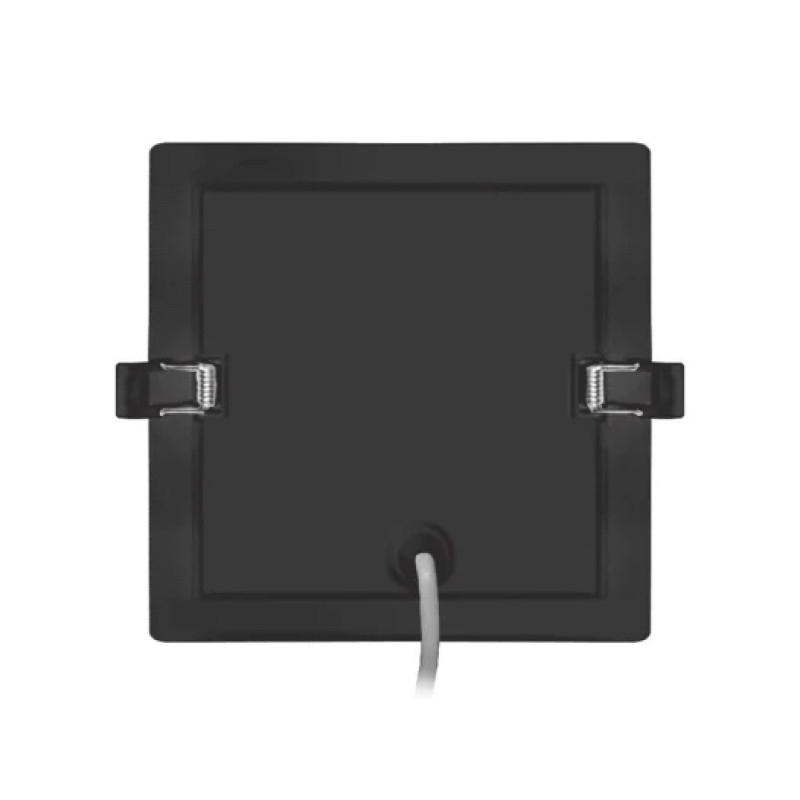 Врезной светодиодный светильник 1-RDL-1241-IPS-BL MAXUS RDL 12W 4100K IP44 Square Black