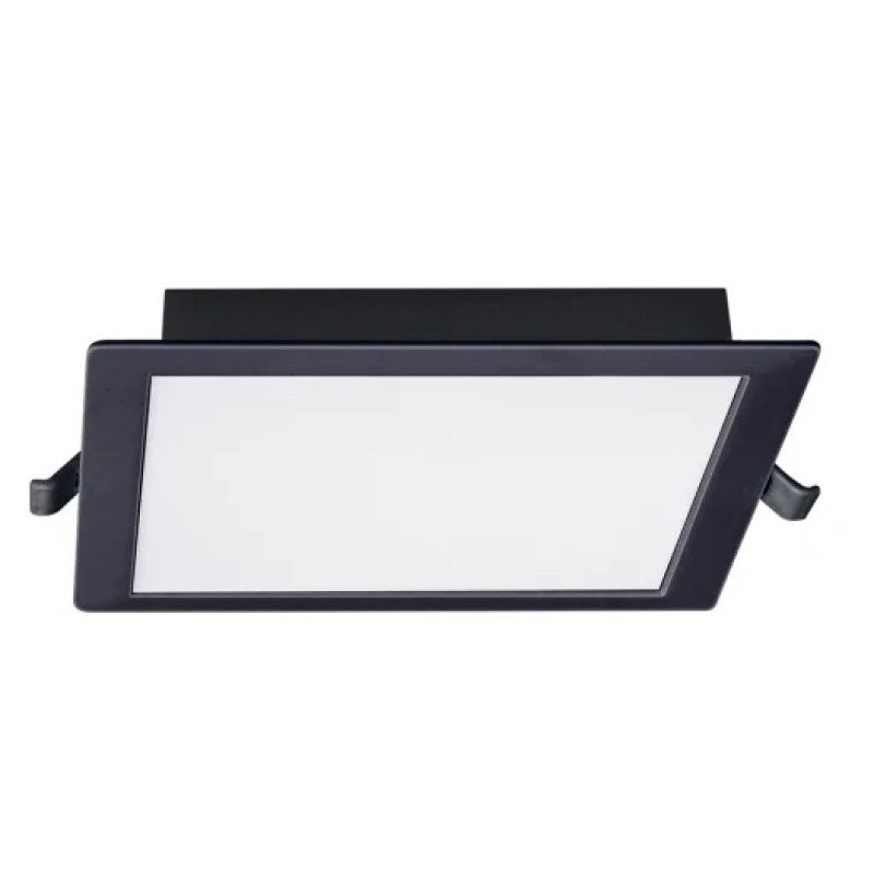 Врезной светодиодный светильник 1-RDL-1841-IPS-BL MAXUS RDL 18W 4100K IP44 Square Black