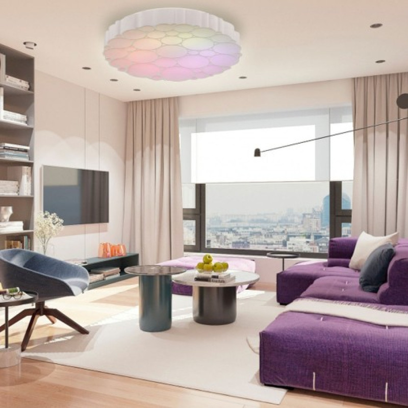 Світлодіодний Smart світильник FERON AL6030 GRAND 60W RGB 5400Lm 2700K-6400K 40247