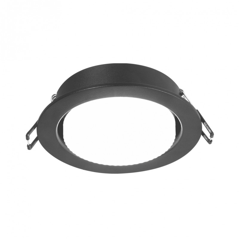 Светильник врезной VIDEX под лампу GX53 врезной Черный (VL-SPF27R-B)