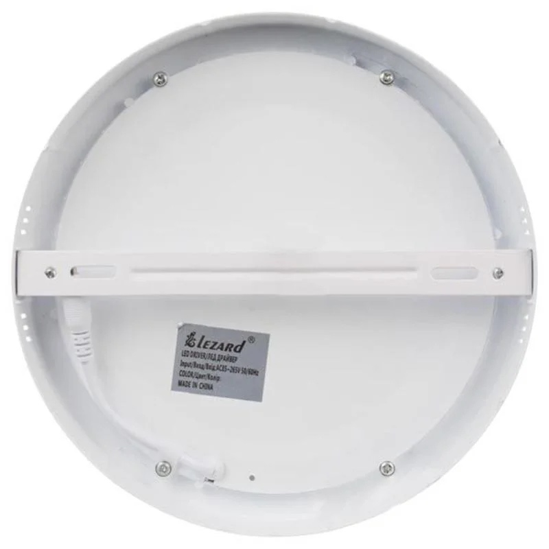 Накладная панель LEZARD 18 Вт (д210) 6400К 1440Лм круглая 464SRP-18