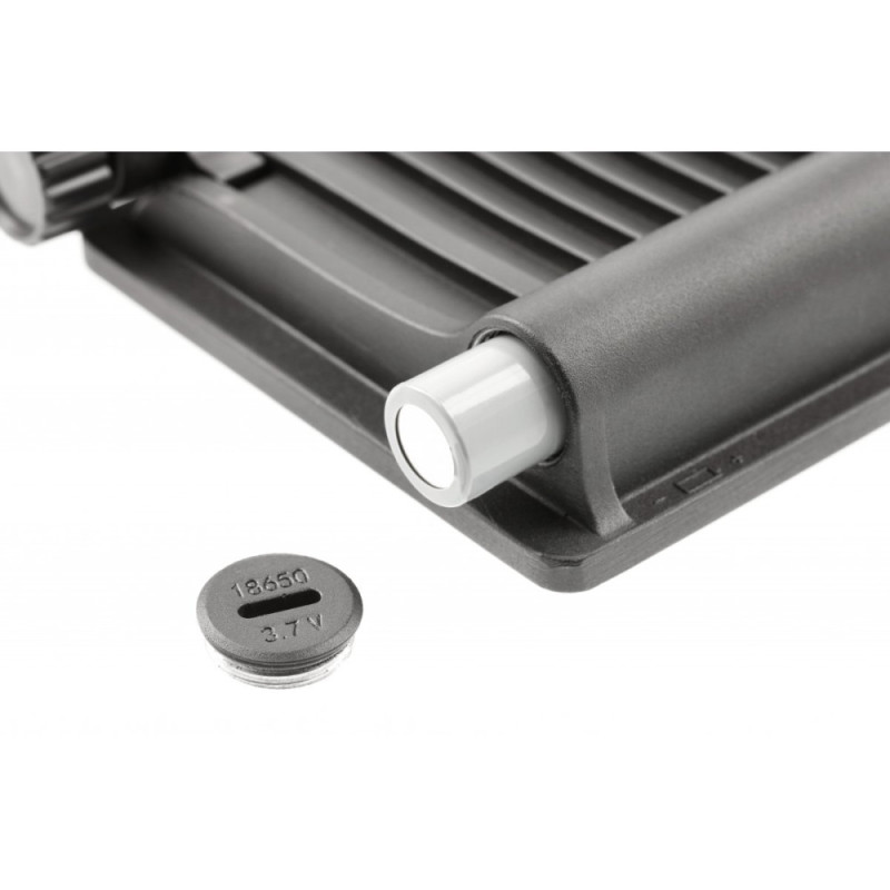 Прожектор светодиодный LUMOS датчик движения солнечная панель 20W 2000Lm 6400K IP65 GTV LD-LUMOSII-2000-64