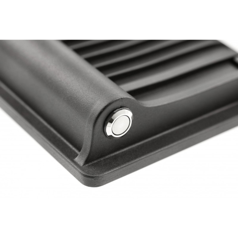 Прожектор светодиодный LUMOS датчик движения солнечная панель 20W 2000Lm 6400K IP65 GTV LD-LUMOSII-2000-64