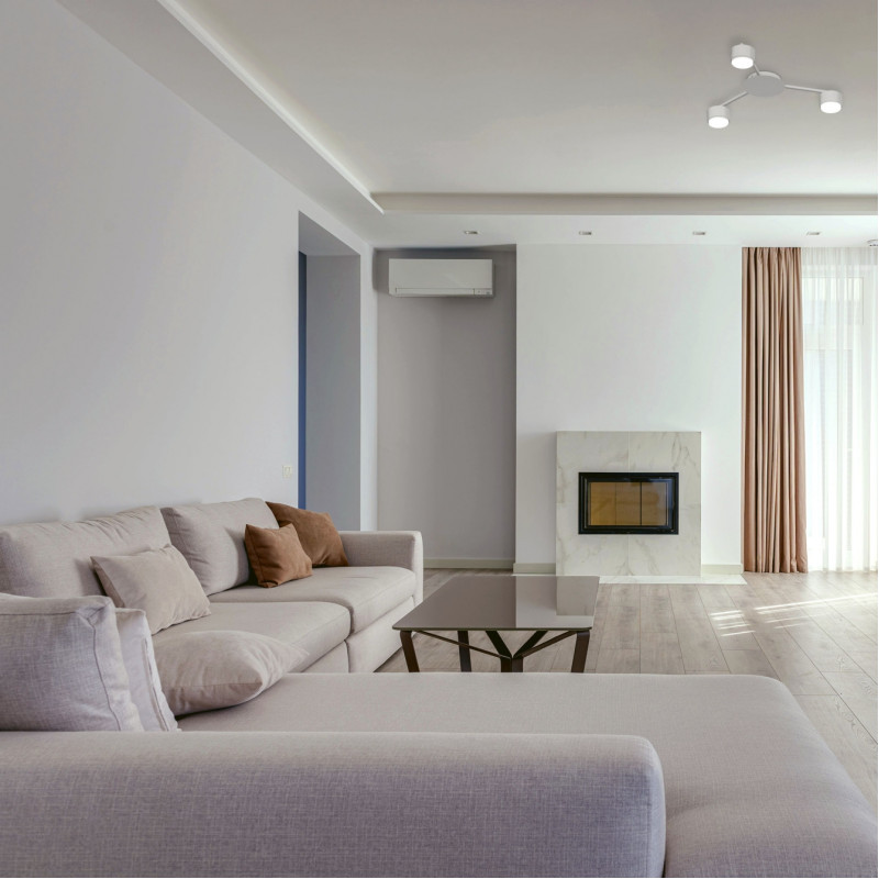 Светильник под лампу VIDEX 3хGX53 накладной белый (VL-SPF20B-W)