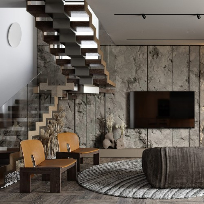 Светодиодный накладной светильник ARDERO AL561ARD 22W LED 1500Lm 5000K звездное  небо (01953)