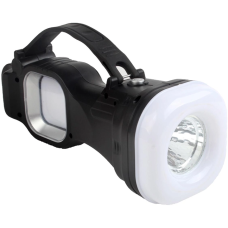 Фонарик Quantum кемпинговый перезарядный Stalker 3W LED+COB solar с USB