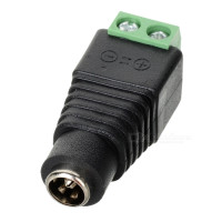 Разъем питания DC5.5*2.1мм с клеммами Lemanso LMA9404