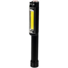 Фонарь светодиодный смотровой YATO; питание от батареек 3х АА, 400/170 Lm, 3 режима (YT-08522)