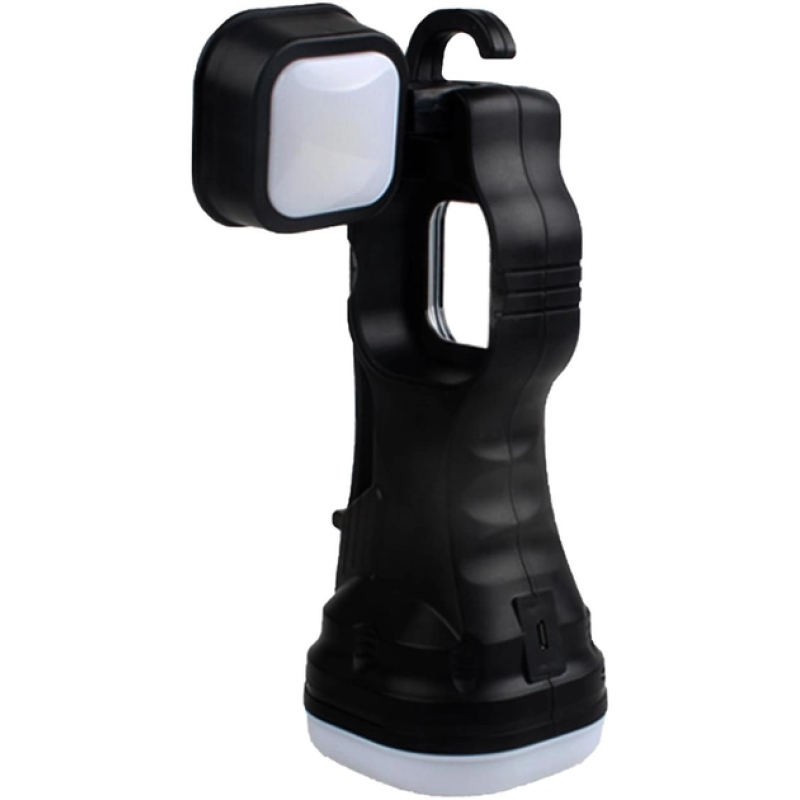 Ліхтарик Quantum кемпінговий перезарядний Stalker 3W LED+COB solar з USB