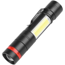 Літхтар Quantum ручний Assistant 3W LED+COB з USB функція Power bank 