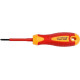 Отвертка крестовая диэлектрическая изолированная PZ0 х 60 мм. VDE до 1000V, YT-28245 YATO