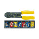 Съемник изоляции+кусачки эл/проводников с контакт. наконечниками кпл.100шт.