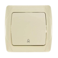 Кнопка звонка VIKO Carmen крем 90562006