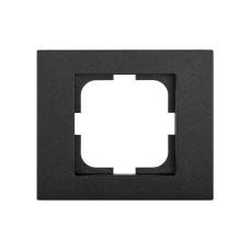 Рамка одинарная OVIVO Grano черный (400-170000-096)