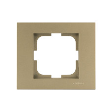 Рамка одинарная OVIVO Grano титан (400-120000-096)