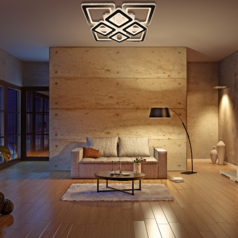 Светодиодный Smart светильник ARDERO AL6168ARD 177W 3000K-6500K VIVID квадрат (80085)