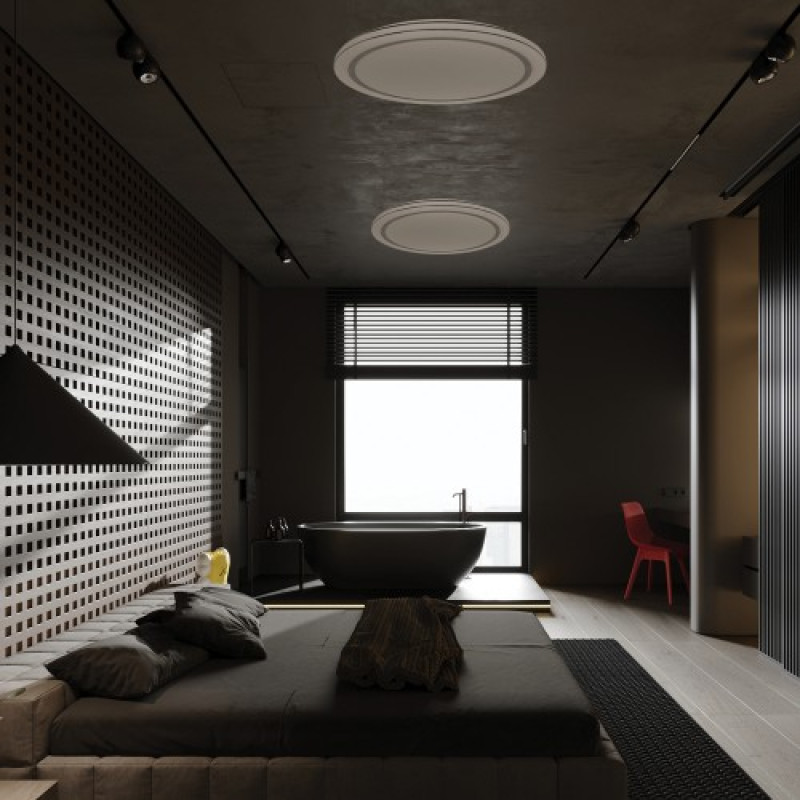 Светодиодный накладной светильник ARDERO AL562ARD 36W LED 2700Lm 5000K звездное небо (80177)