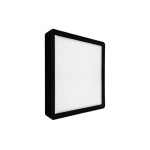 Накладний світильник LED MILLENNIUM 20W 5000K квадрат чорний Violux 352220