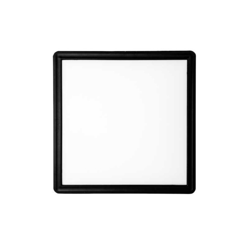 Накладний світильник LED MILLENNIUM 20W 5000K квадрат чорний Violux 352220