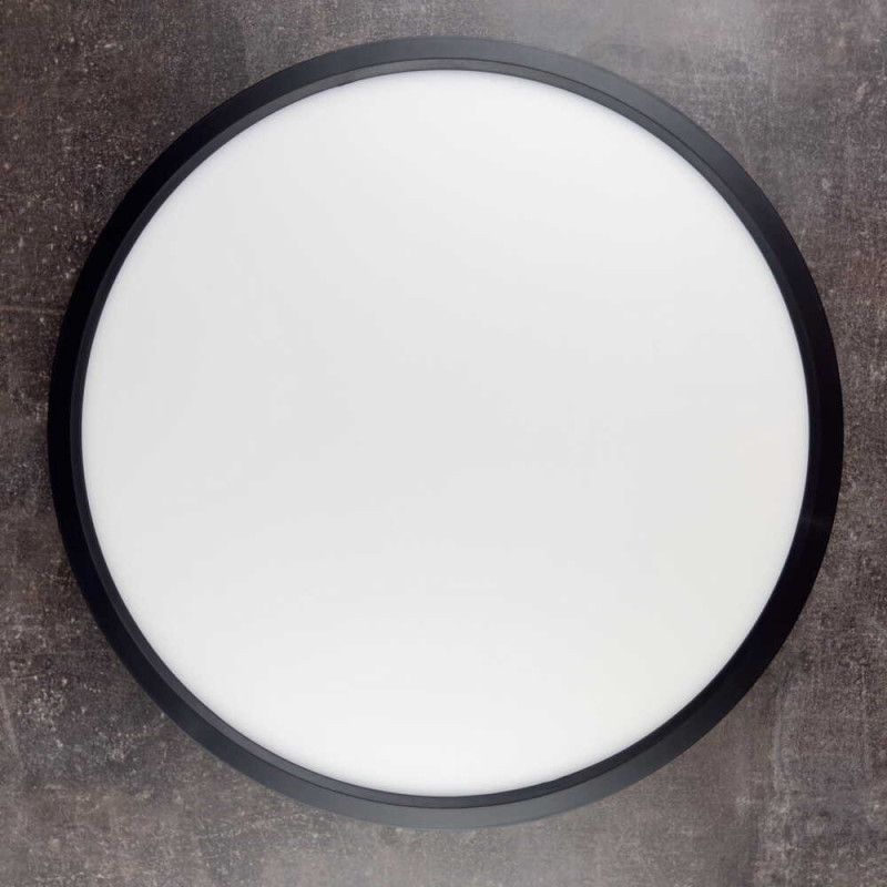 Накладной светильник LED MILLENNIUM 26W 5000K круг черный Violux 351226