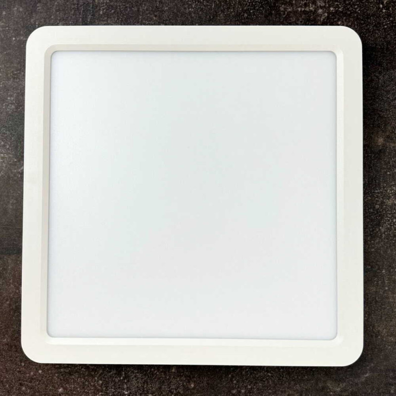 Накладной светильник LED MILLENNIUM 26W 5000K квадрат белый Violux 352126