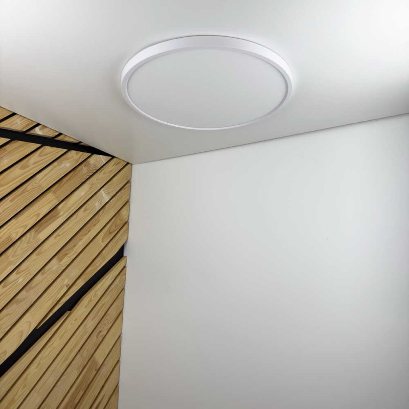 Накладной светильник LED MILLENNIUM 38W 5000K круг белый Violux 351138