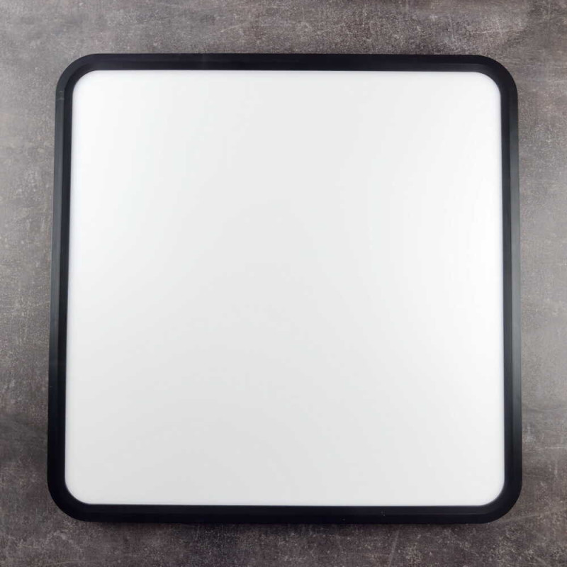 Накладной светильник LED MILLENNIUM 44W 5000K квадратный черный Violux 352244