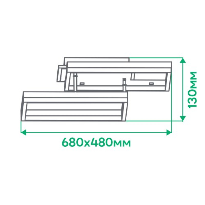 Светодиодный Smart светильник ARDERO AL6172ARD 90W 3000K-6500K PROTEA квадрат 80080