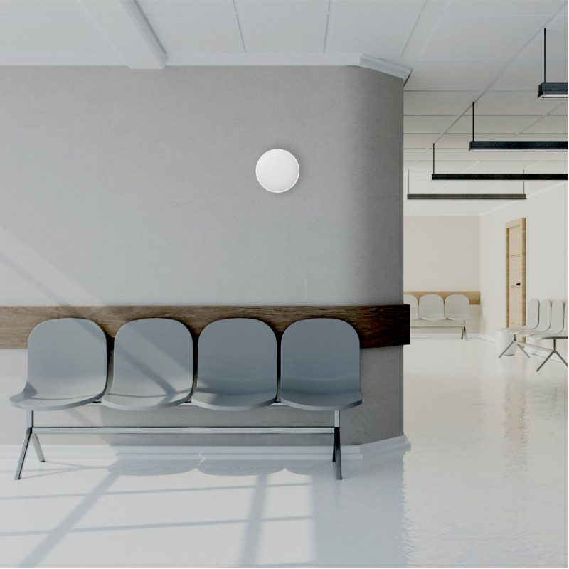 LED Светильник аварийный накладной с датчиком движения VIDEX 30W 2700-6500K 220V (VL-CLR-EM300-2)