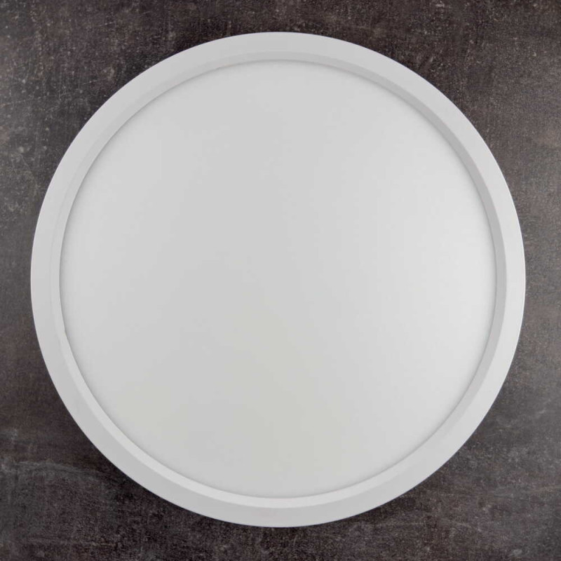 Накладной светильник LED MILLENNIUM 26W 5000K круг белый Violux 351126