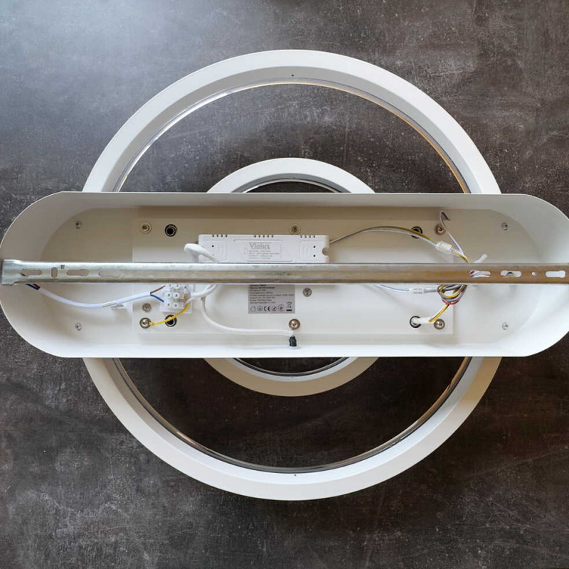 Світлодіодний Smart світильник KENZO-R VIOLUX 85W 3000-6000K 6000LM круг білий 220655