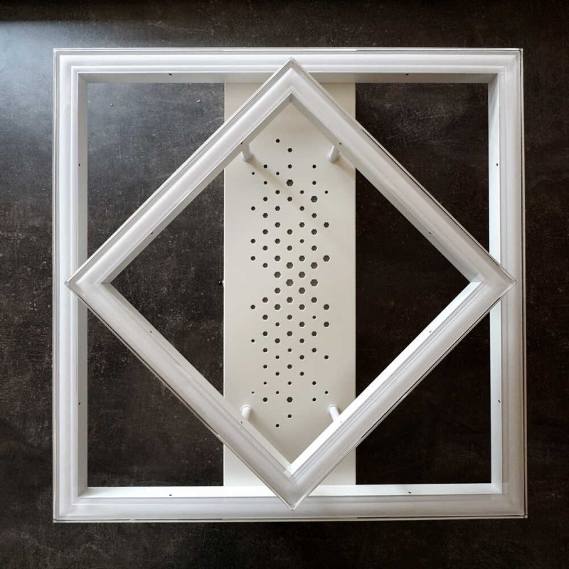 Светодиодный Smart светильник KENZO-S VIOLUX 100W 3000-6000K 7100LM квадрат белый 220675 