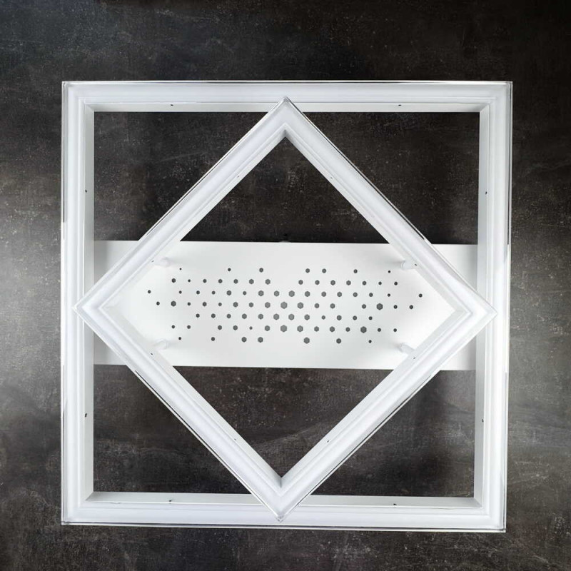 Светодиодный Smart светильник KENZO-S VIOLUX 100W 3000-6000K 7100LM квадрат белый 220675 