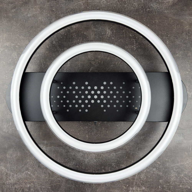 Светодиодный Smart светильник KENZO-R VIOLUX 85W 3000-6000K 5100LM круг черный 220665