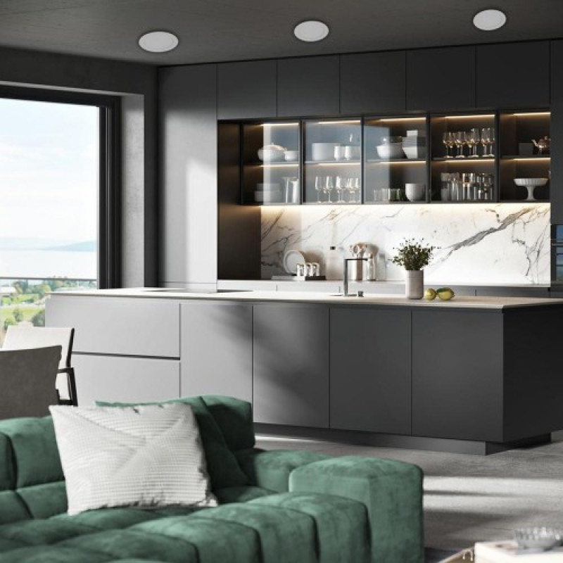 Врезной LED светильник AL510-1 12W круг белый 720Lm 4000K 165*13.5mm 01884