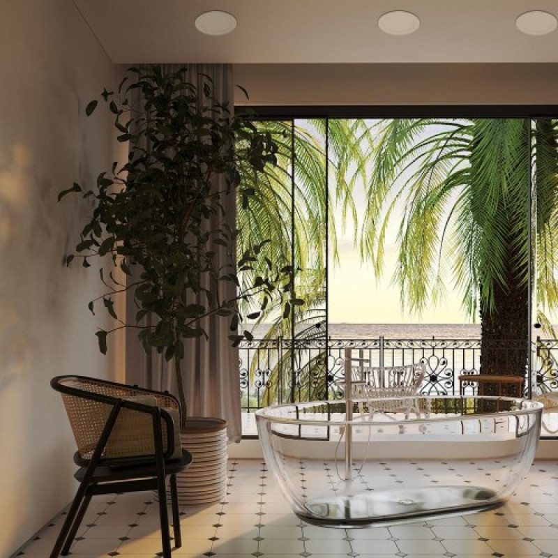 Врезной LED светильник AL510-1 6W круг белый 360Lm 4000K 115*13.5mm 01882