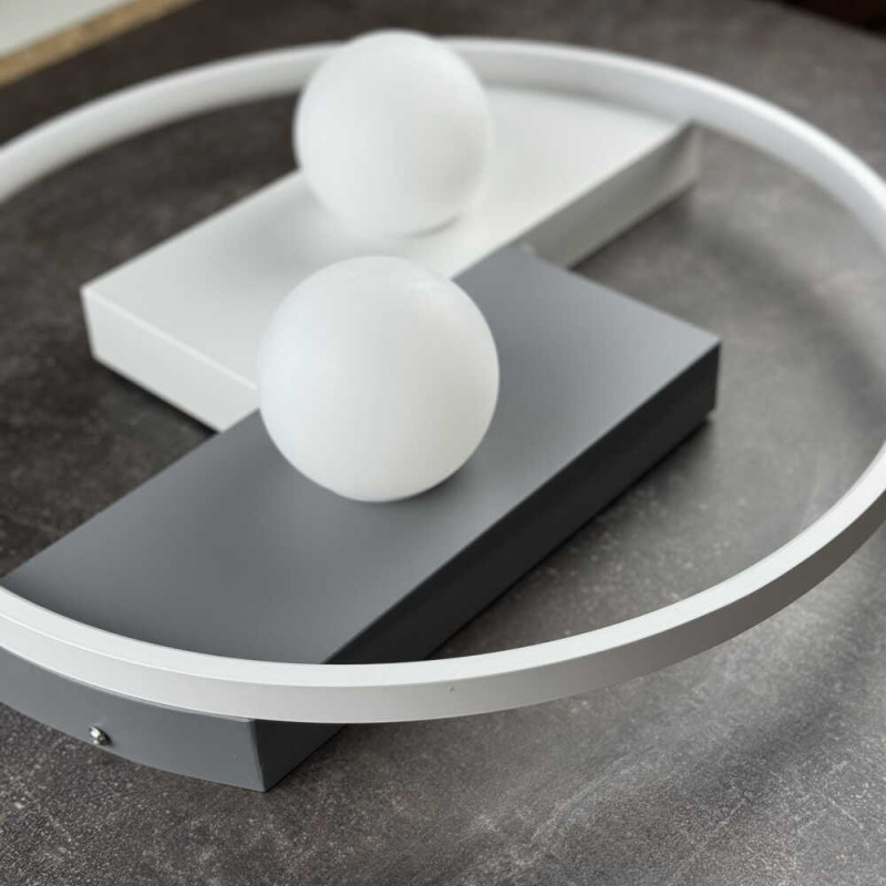 Светодиодный Smart светильник PICASSO-R VIOLUX 80W 3000-6000K 5200LM круг белый 220625