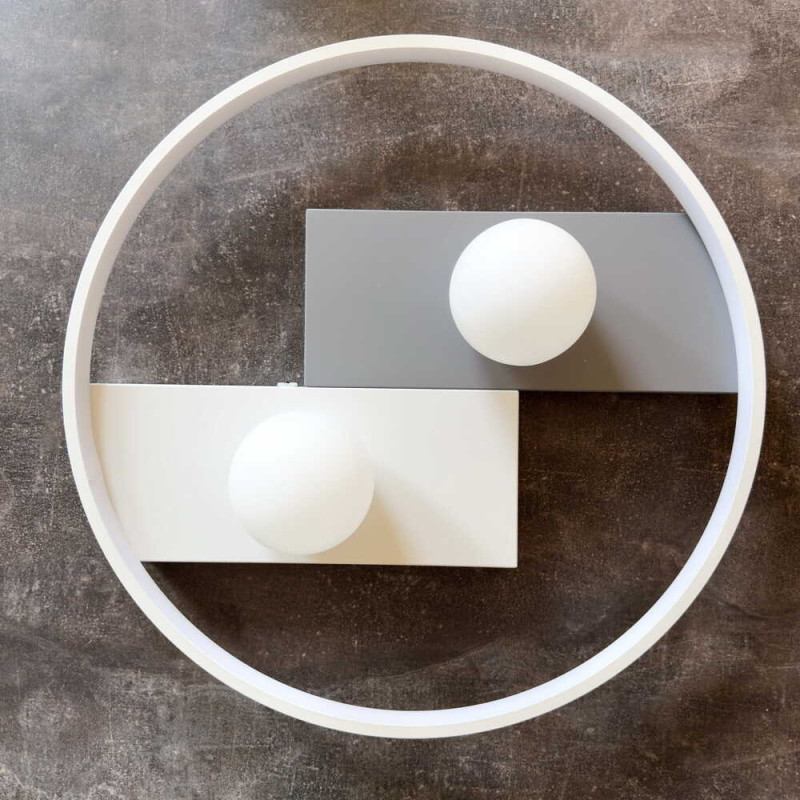 Светодиодный Smart светильник PICASSO-R VIOLUX 80W 3000-6000K 5200LM круг белый 220625