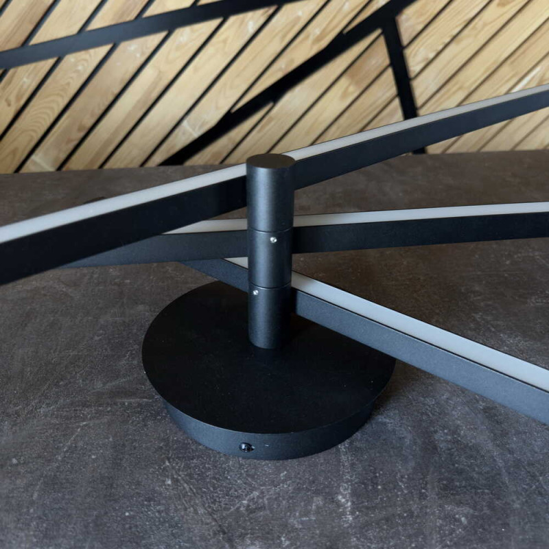 Світильник стельовий LED RIXOS 60W 4000K IP20 поворотний пісочно-чорний Violux ( 220595 )